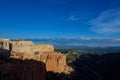 Beautiful sunset view of the Bryce Canyon National Park at Bryce Point Royalty Free Stock Photo