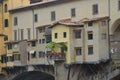 Beautiful Sunset View Ponte Vecchio Arno River Florence Italy Florence