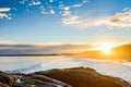 Beautiful sunset view at Port Elliot, South Australia Royalty Free Stock Photo