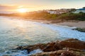 Beautiful sunset view at Port Elliot, South Australia Royalty Free Stock Photo