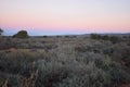 Beautiful sunset on the way to the Meerkat Adventure in Oudtshoorn, Little Karoo in South Africa