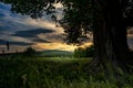 Beautiful sunsets along the river and Lake Bulgaria