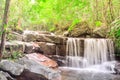 Beautiful Suoi Tranh waterfall in Phu Quoc, Vietnam