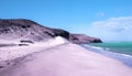 Beautiful surreal landscape. Ocean coast.Travel Canary Islands