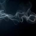 Beautiful swirling smoke - ai generated image