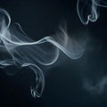 Beautiful swirling smoke - ai generated image