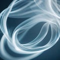 Beautiful swirling smoke - ai generated image