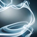 Beautiful swirling smoke - ai generated image