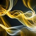 Beautiful swirling smoke - ai generated image