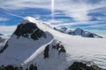 Beautiful Swiss Alps landscape with mountain view in summer, Zermatt, Switzerland Royalty Free Stock Photo