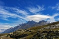 Beautiful Swiss Alps landscape with mountain view in summer, Zermatt, Switzerland Royalty Free Stock Photo