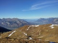 Beautiful Swiss mountains, fresh air Royalty Free Stock Photo