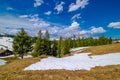 Beautiful Switzerland mountains landscape