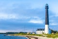 The beautiful SÃÂµrve Lighthouse by the Baltic Sea, Estonia