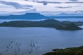 Beautiful Taal Volcano and Lake in Tagaytay, Philippines Royalty Free Stock Photo