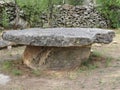 Beautiful table of natural stone of great size very old