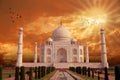 Beautiful Taj Mahal Architecture, India, Agra