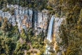 Tall waterfall - Rainbow Falls. Royalty Free Stock Photo