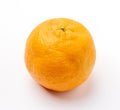 Beautiful tangerine isolated on white background Royalty Free Stock Photo