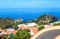 Taormina view from up, Sicily Royalty Free Stock Photo