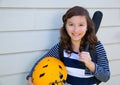 Beautiful teen girl portrait smiling Royalty Free Stock Photo