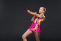 Beautiful teenage gymnast girl Royalty Free Stock Photo