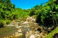 Beautiful Tegenungan Waterfall near Ubud, Bali, Indonesia Royalty Free Stock Photo