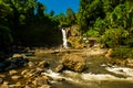 Beautiful Tegenungan Waterfall near Ubud, Bali, Indonesia Royalty Free Stock Photo