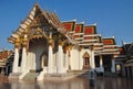 Beautiful Temple Bangkok Thailand Wat Phra Sri