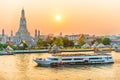 Beautiful Temple of Dawn or Wat Arun