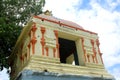 A beautiful temple hall in thiruvarur.