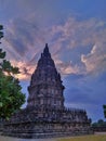 Beautiful temple in indonesia, prambanan temple