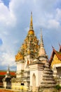 Beautiful temple in south Thailand Royalty Free Stock Photo