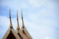 Beautiful temple of thailand. Royalty Free Stock Photo