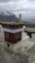 Beautiful temple while travelling at leh in india.