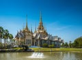 The beautiful temple at Wat Luang Phor Tor in Korat