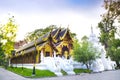 Beautiful temple at Wat Rampoeng temple ,Chiangmai, Thailand