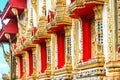 Beautiful temple Wat Samai Kongka on Ko Pha Ngan, Thailand.