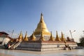 Beautiful temple in Yangon, Myanmar.