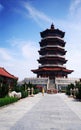 Beautiful temple at Yantai