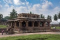 Beautiful temples in Aihole built during the reign of Chalukya kings Royalty Free Stock Photo