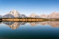 Beautiful Teton Range Reflection