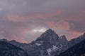 Beautiful Teton Sunset in Autumn