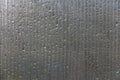 A beautiful texture of the wet misted Polycarbonate Sheet with raindrops