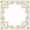 Beautiful textured border frame