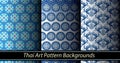 Beautiful Thai Art Pattern Royalty Free Stock Photo