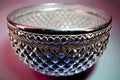 Beautiful Thai Silver bowl Royalty Free Stock Photo