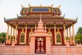 Beautiful Thai style church in Kaeo Phichit temple Royalty Free Stock Photo