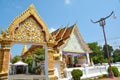 Beautiful Thai style church in Thailand.