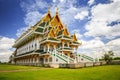 Beautiful Thai Temple temple in Ang Thong Thailand Royalty Free Stock Photo